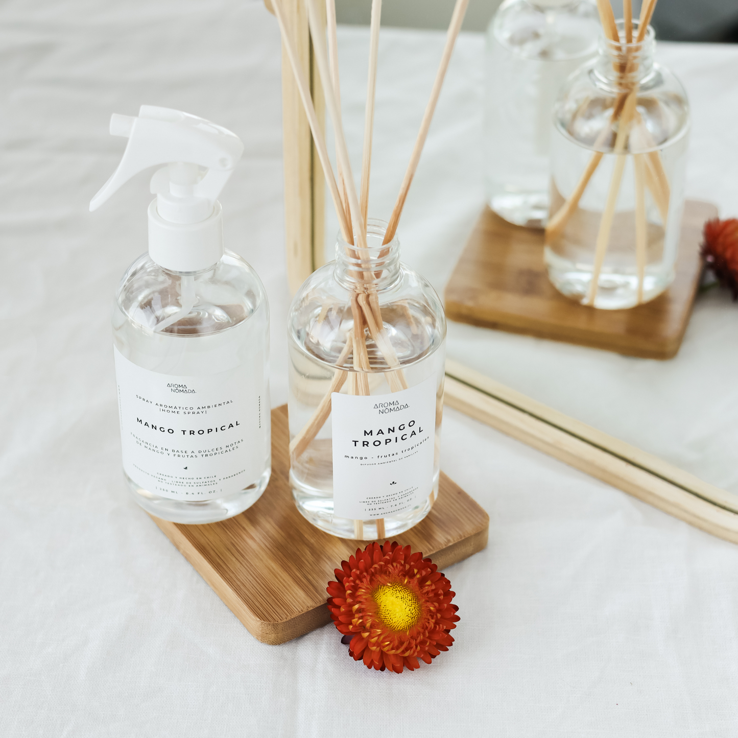 PACK MANGO TROPICAL |  HOME SPRAY + DIFUSOR VARITAS