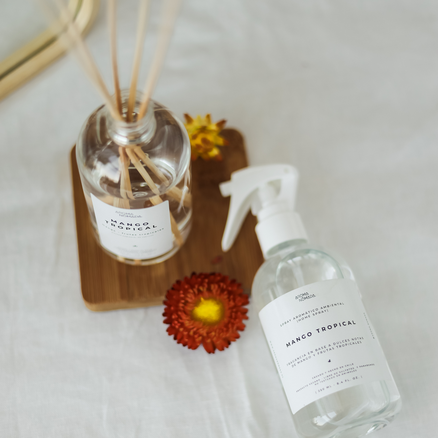 PACK MANGO TROPICAL |  HOME SPRAY + DIFUSOR VARITAS