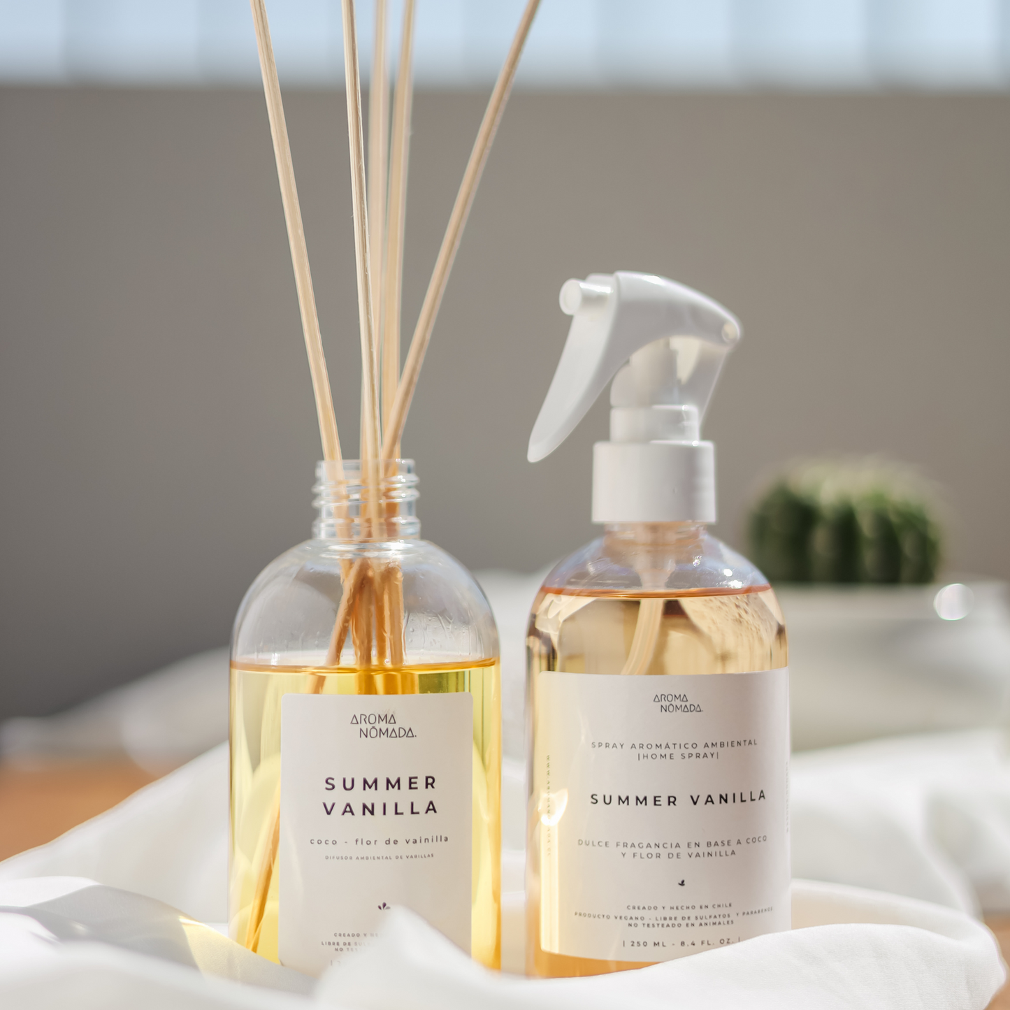 PACK SUMMER VANILLA | HOME SPRAY + DIFUSOR VARITAS