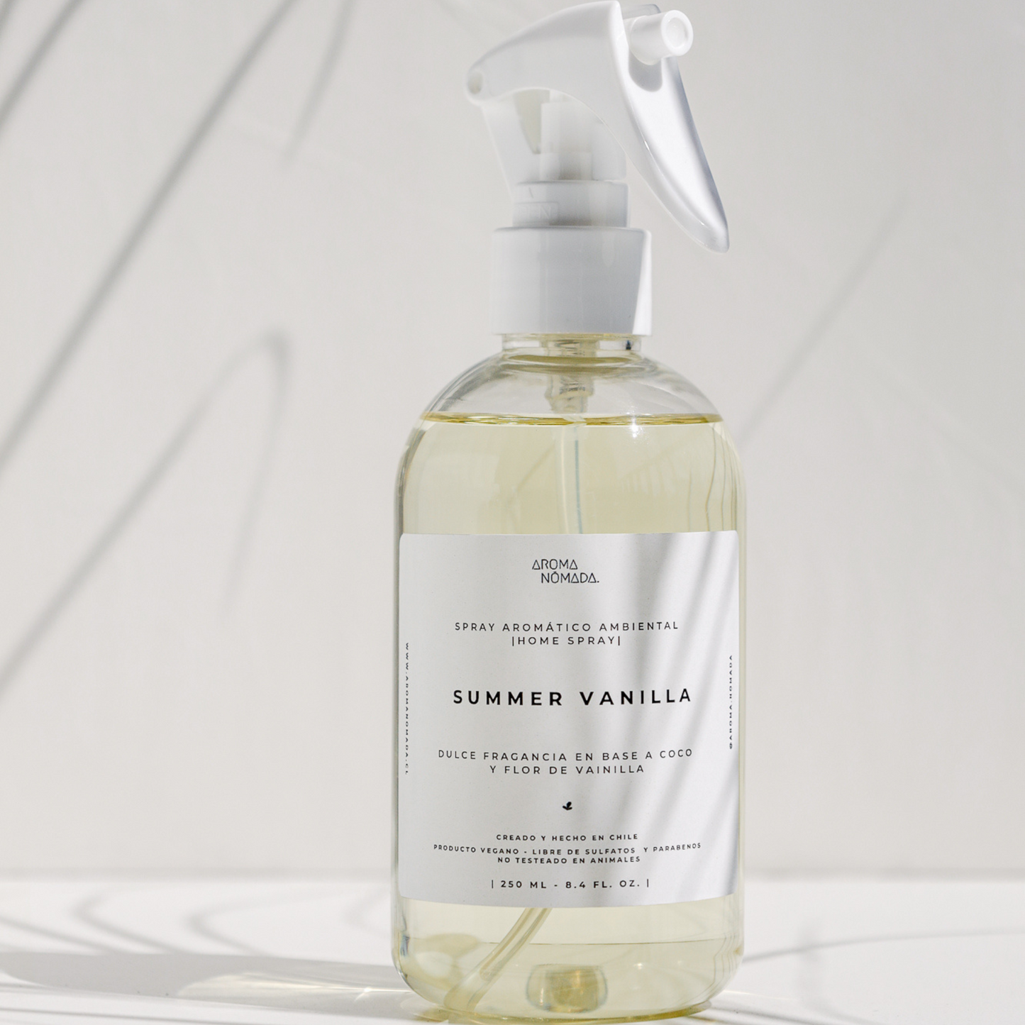 HOME SPRAY AMBIENTAL Y TEXTIL SUMMER VANILLA | COCO Y FLOR DE VAINILLA