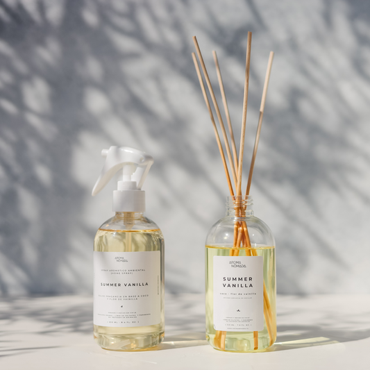 PACK SUMMER VANILLA  |  HOME SPRAY + DIFUSOR VARITAS