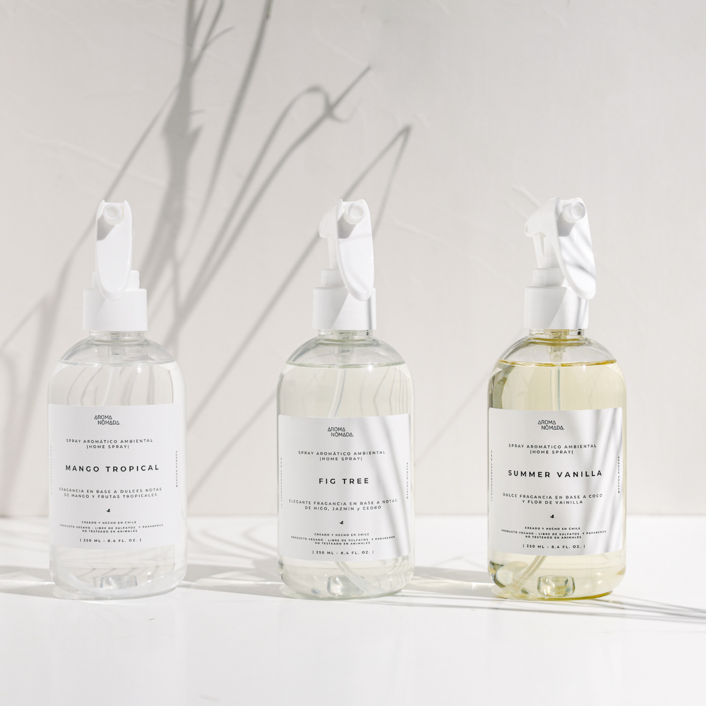PACK 3 HOME SPRAY | AROMAS MANGO TROPICAL + SUMMER VANILLA + FIG TREE