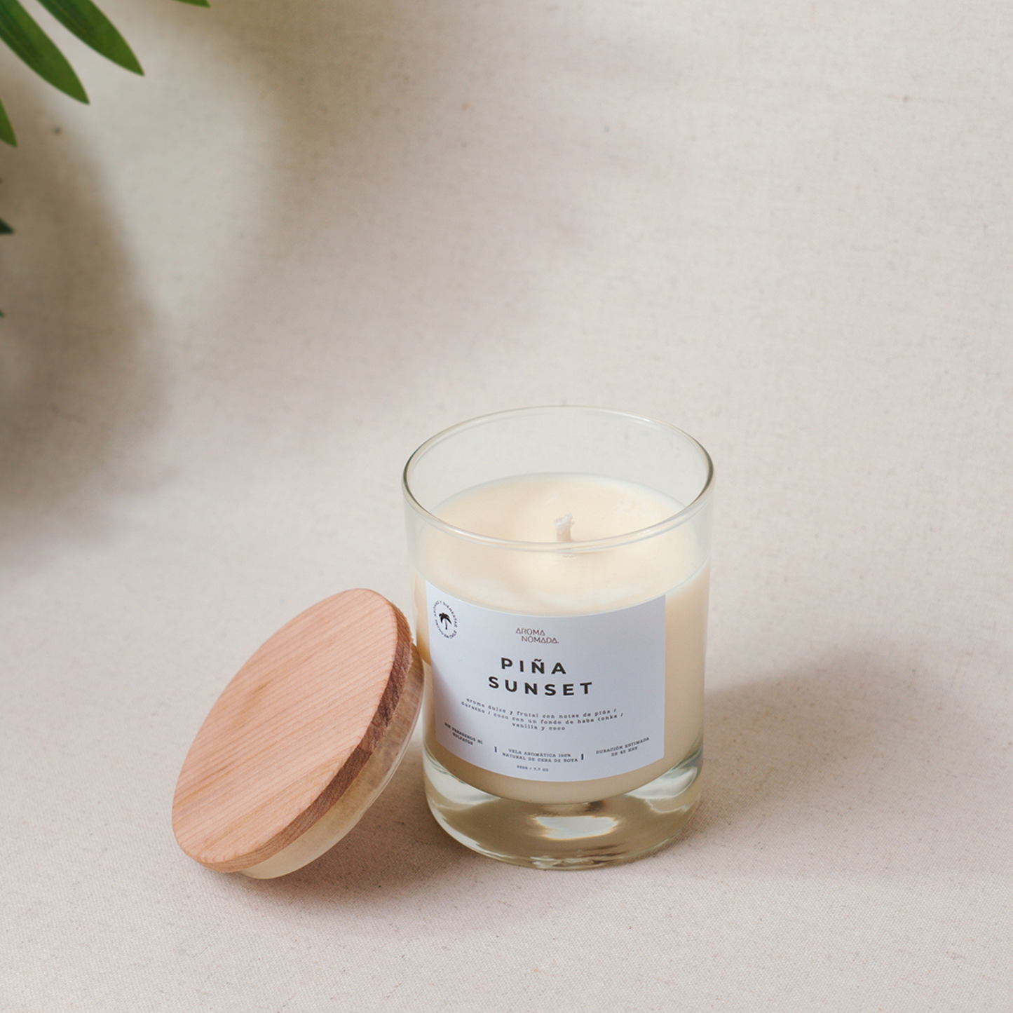 PIÑA SUNSET  |VELA AROMÁTICA DE CERA DE SOYA 220 g