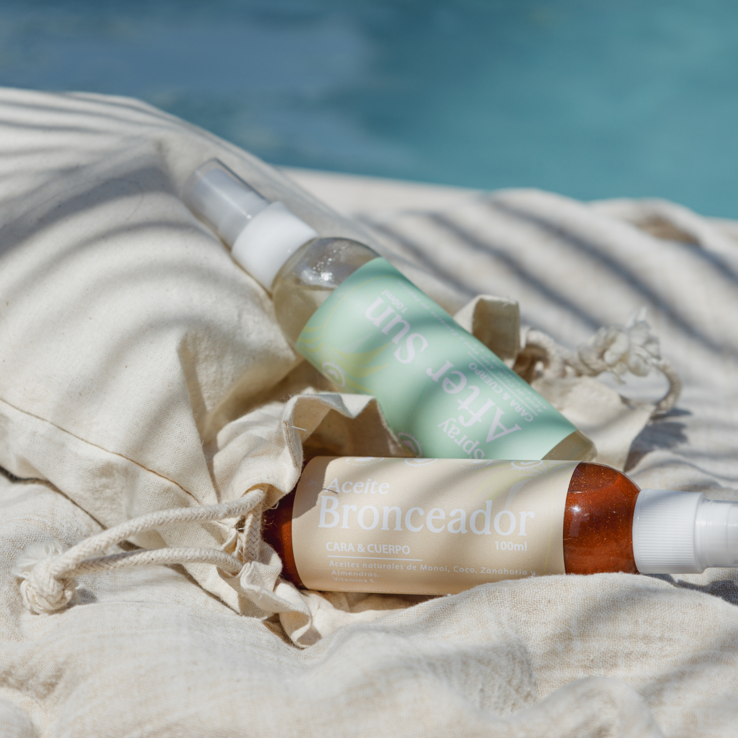 ACEITE BRONCEADOR NUTRITIVO + AFTER SUN HIDRATANTE | PACK BEAUTY VERANO